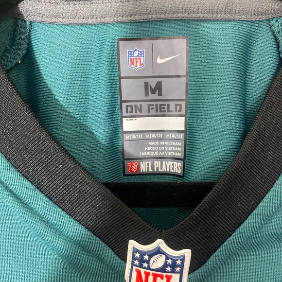 Philadelphia Eagles Football Jersey | Go Birds | NFL | Size Medium Kids | NFC - Picture 10 of 16
